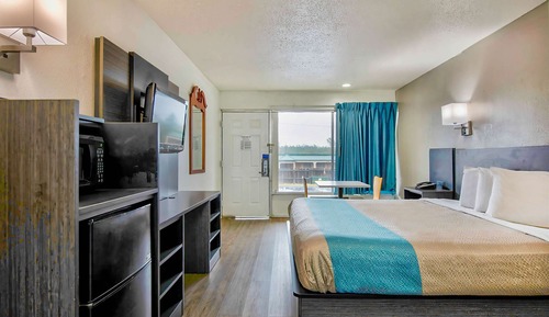 Deluxe Room, 1 King Bed, Non Smoking, Refrigerator & Microwave