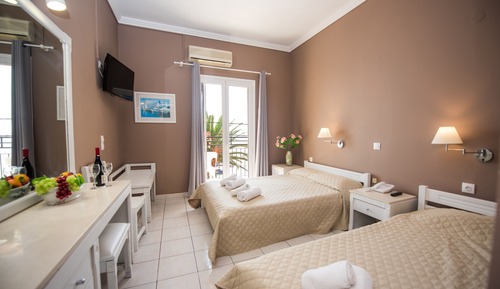 Standard Double Room Single Use, Pool View