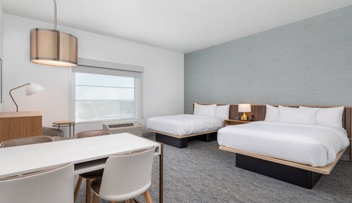 Studio, 2 Queen Beds, Non Smoking (Mobility Accessible, Tub)