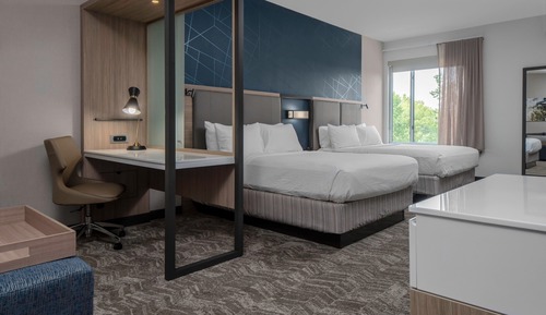 Suite, 2 Queen Beds, Non Smoking (Mobility Accessible, Roll-in Shower)