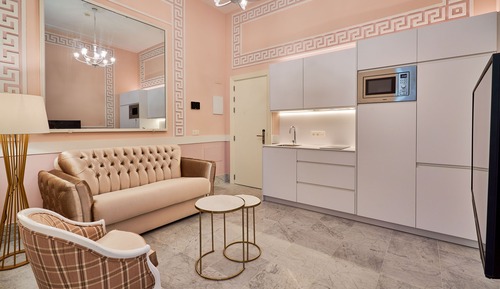 Deluxe Suite, 1 Bedroom (Doble - Comedor de los Espejos)