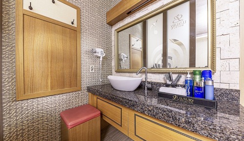 Room (Twin (75" TV Netflix large bathtub))