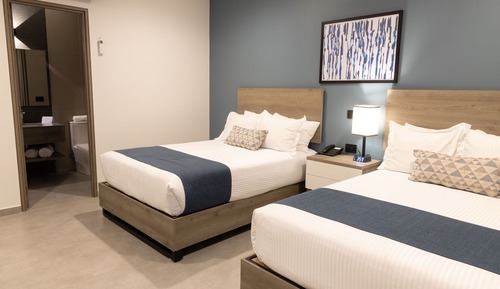 Deluxe Double Room, 2 Double Beds, City View