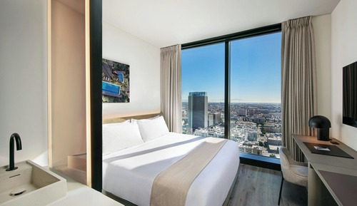 Room, 1 King Bed with Sofa bed (View)