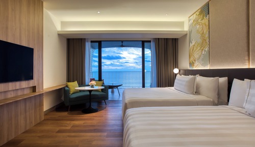 Deluxe Room, 2 Queen Beds, Ocean View