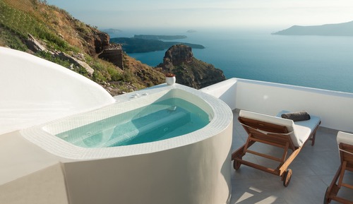 Superior Suite, Hot Tub, Sea View