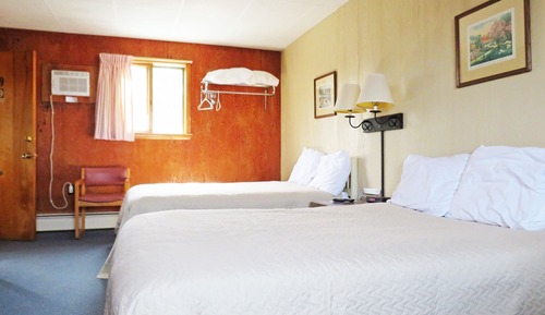 Standard Room, 2 Double Beds, Non Smoking, Refrigerator & Microwave
