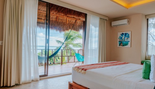 Master Suite with Balcony Lagoon View