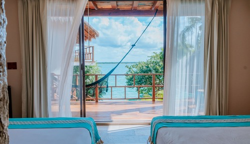 Master Double Suite with Balcony Lagoon View