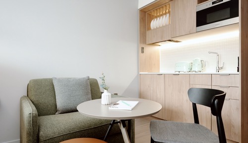 Studio Apartment, Sleeps 3