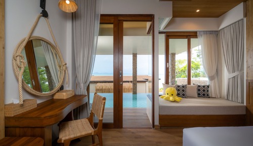 Studio Pool Villa King bed