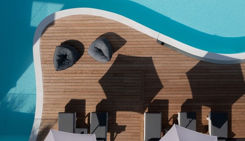 Deluxe Twin Room, Pool Access