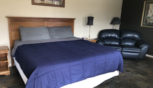 Basic Single Room, 1 King Bed, Non Smoking (Street View)