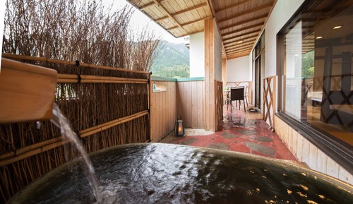 [Hot spring open-air Bath] Ceramic bathtub Room 501