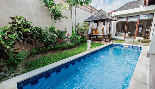 Family Villa, 2 Bedrooms, Private Pool (Free Shuttle to Seminyak Village)