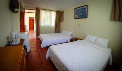 Standard Double Room, 2 Double Beds, Accessible, Garden Area