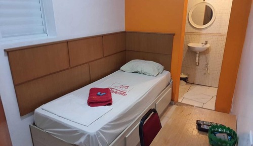 Suite Individual Luxo, Banheiro privativo