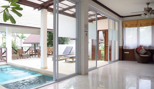 Two-Bedrooms Pool Villa Beachfront with Private Plunge Pool
