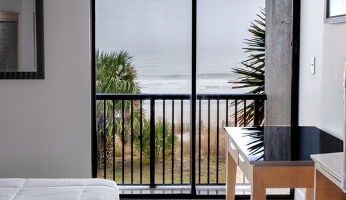 Classic Studio Suite, 2 Double Beds, Balcony, Ocean View