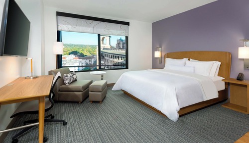 Standard Room, 1 King Bed (Mobility Accessible, Roll-In Shower)