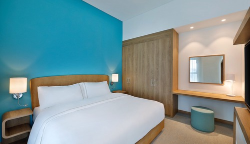 Studio, 1 King Bed with Sofa bed