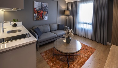 Junior Suite, 1 King Bed, Non Smoking, City View