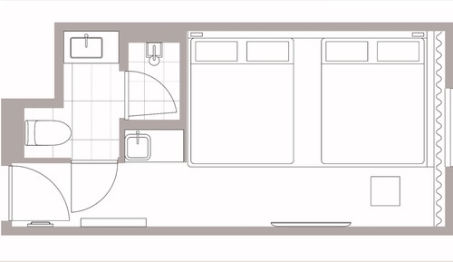 Quadruple Twin - Non Smoking [MAX 6 Guests: 4 adults and 2 children (5 years old or younger)