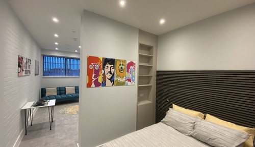 Deluxe Apartment, Accessible, Private Bathroom (Manhattan style apartment)