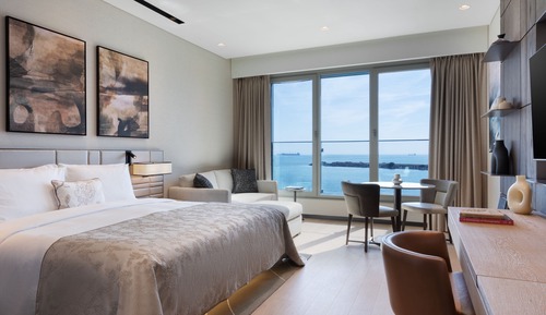 Studio Residence, 1 King Bed, Sea View, Executive Lounge Access