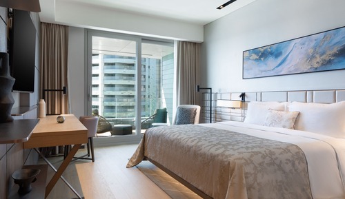 Four Bedroom Residence, 2 Queen Beds & 2 Twin Beds & 1 King Bed, Sea View, Executive Lounge Access