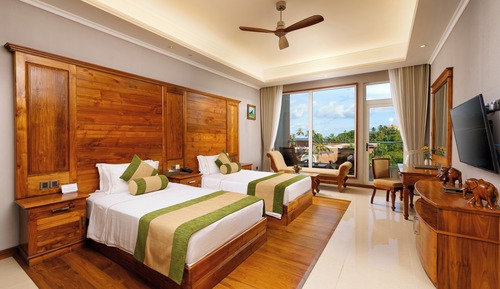 Deluxe Apartment, 2 Bedrooms, Sea View