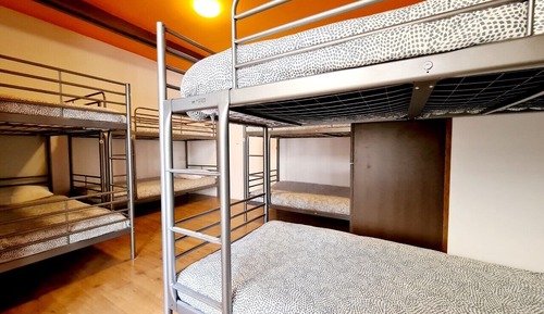 One bed in a Mix Shared Dormitory for 8 people