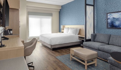 Room, 1 King Bed with Sofa bed, Accessible (Walk-In Shower, Non-Balcony)