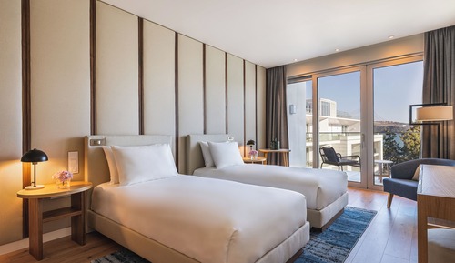 Standard Room, 2 Twin Beds, Courtyard Area