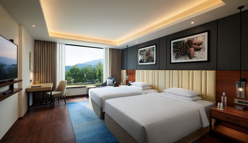 Basic Room, 2 Twin Beds, Balcony