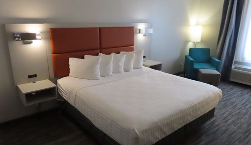 Standard Room, 1 King Bed, Non Smoking, Refrigerator & Microwave
