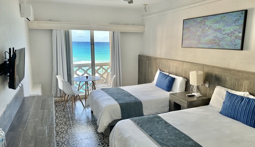 Standard Room, 2 Double Beds, Ocean View