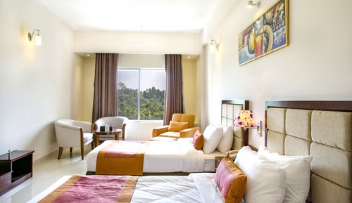 Superior Triple Room, Multiple Beds, Non Smoking, Hill View