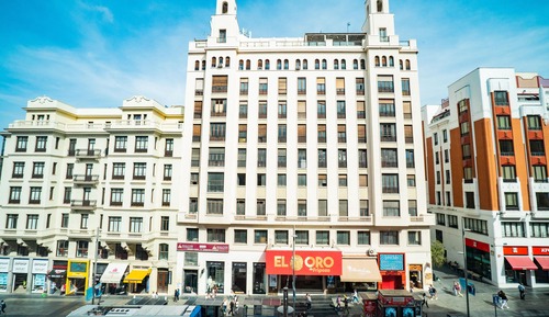 Studio with Gran Via Views (2 people)