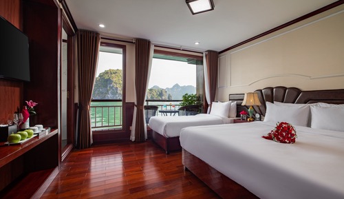 Junior Triple Suite Sea View with Private Balcony 3D2N