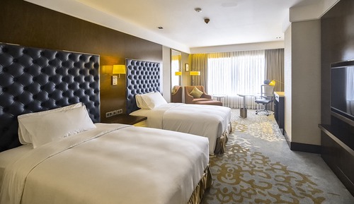 Premium Twin Room, 2 Twin Beds, City View (Walk-In Shower)