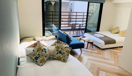 Family room with terrace