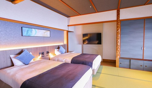 Superior Japanese-Style Bed, Twin (Sea Side) - Shower Only - Non-Smoking