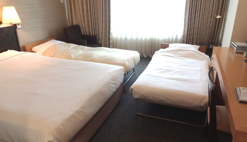 Deluxe Double Room with 2 extra beds, Smoking 