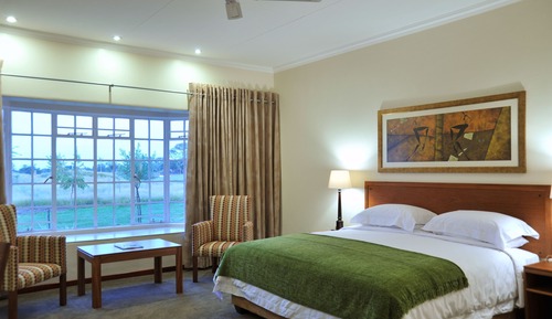 Chalet, 1 Double Bed, Golf View