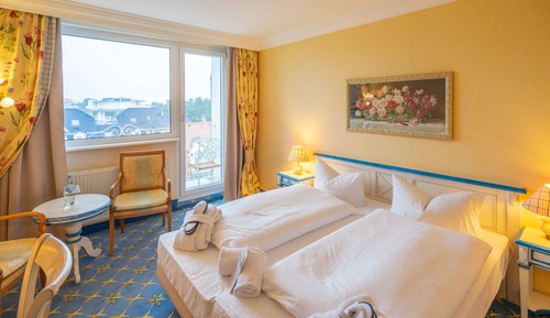 Comfort Double Room, 1 Double Bed, Balcony, City View