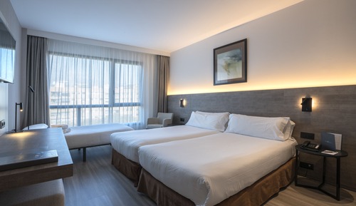 	Double or Twin Room with extra bed (3 adults)