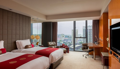 Premium Room, 2 Twin Beds, Club Lounge Access, City View