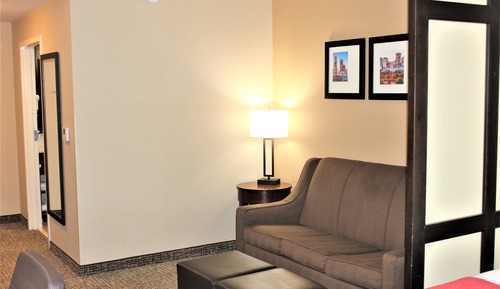 Suite, 1 King Bed with Sofa bed, Non Smoking
