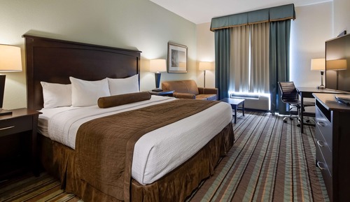 Suite, 1 King Bed with Sofa bed, Non Smoking, Refrigerator & Microwave (with Sofabed)